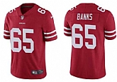 Nike 49ers 65 Aaron Banks Red Vapor Untouchable Limited Jersey Dzhi,baseball caps,new era cap wholesale,wholesale hats